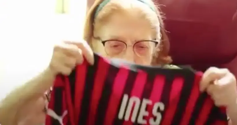 Vidéo : la belle surprise de l’AC Milan pour fêter les 100 ans de sa plus grande fan