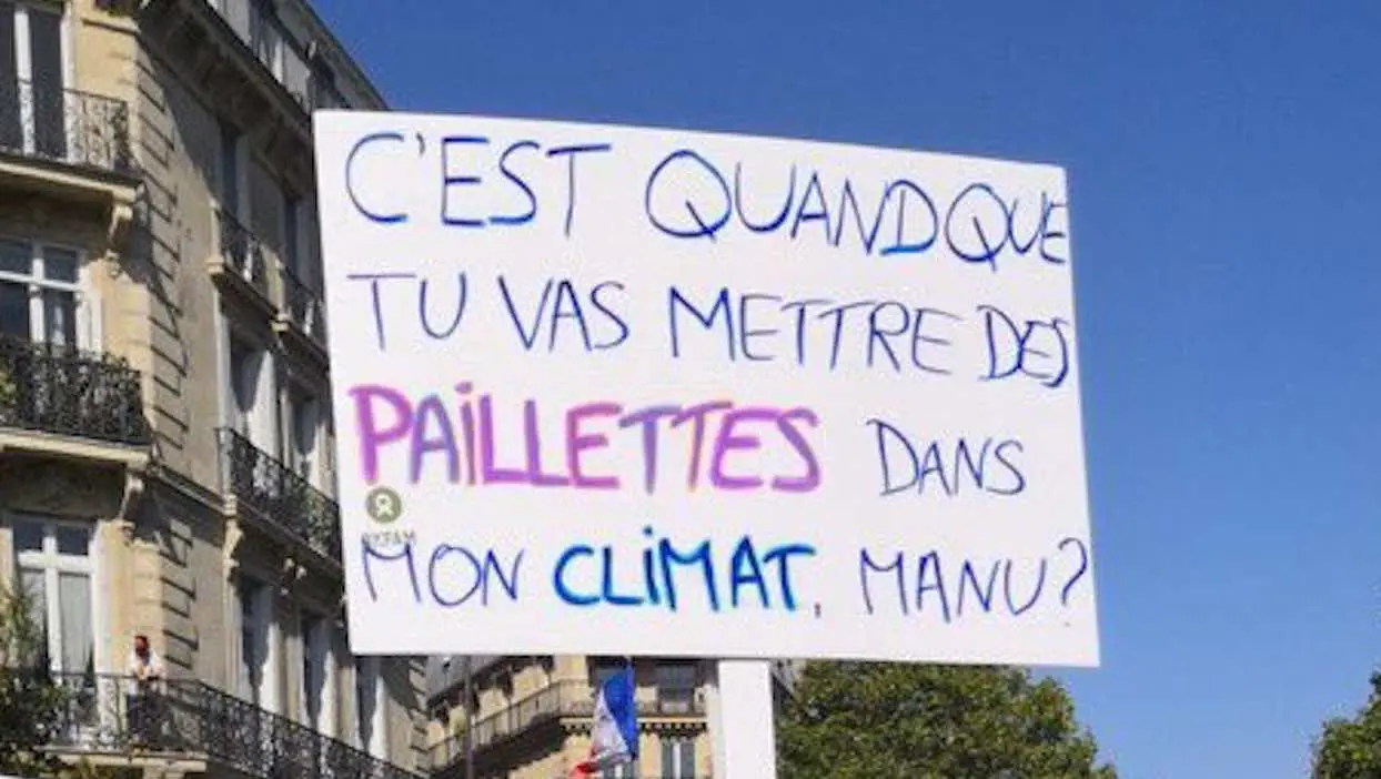 La marche pour le climat en 10 slogans