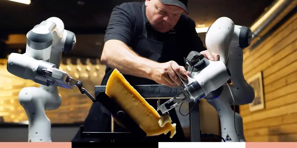 Voici le “robotclette”, le robot qui reproduit à la perfection l’art subtil de la raclette