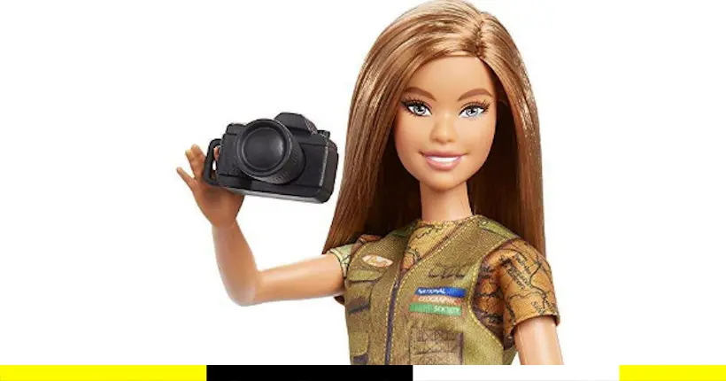 National Geographic et Mattel lancent une Barbie photographe animalière