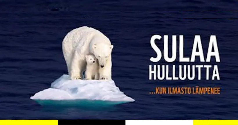 WWF Finlande critiqué pour avoir retouché une image d’ours polaires sur la banquise