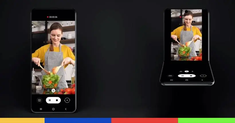 Samsung dévoile un nouveau smartphone qui se plie… à la verticale