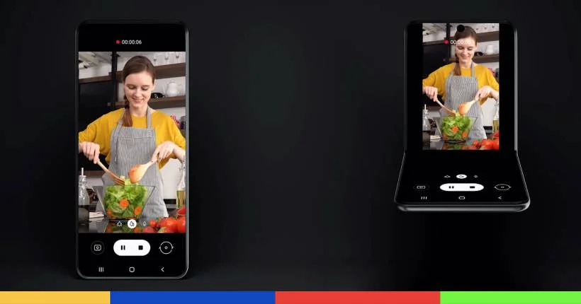 Samsung dévoile un nouveau smartphone qui se plie… à la verticale