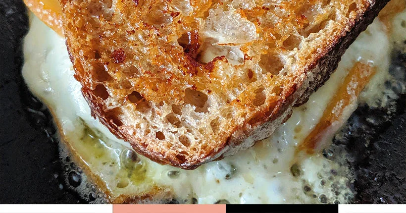 Tuto : le grilled cheese ultime pour tes restes de raclette