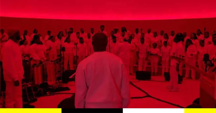 Kanye West a fait ses Sunday Services et son film dans une installation de James Turrell