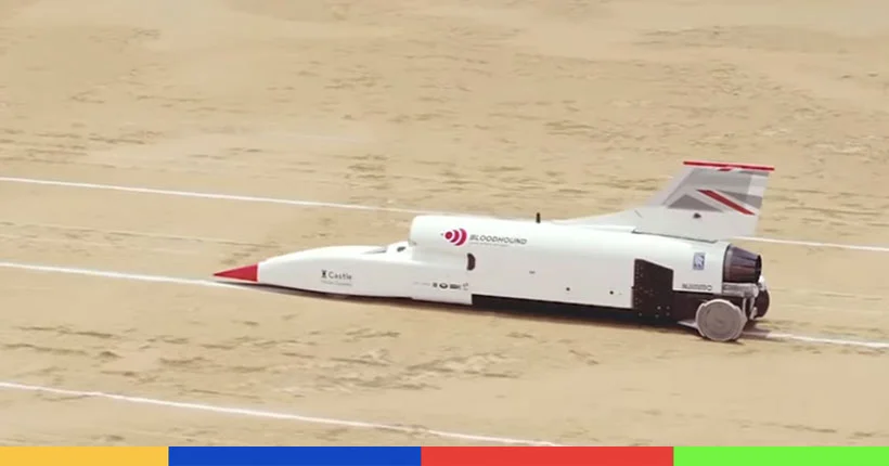 Voici le véhicule qui veut battre le record du monde de vitesse au sol
