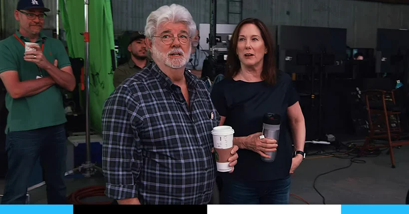 Vidéo : George Lucas était présent sur le tournage de The Mandalorian