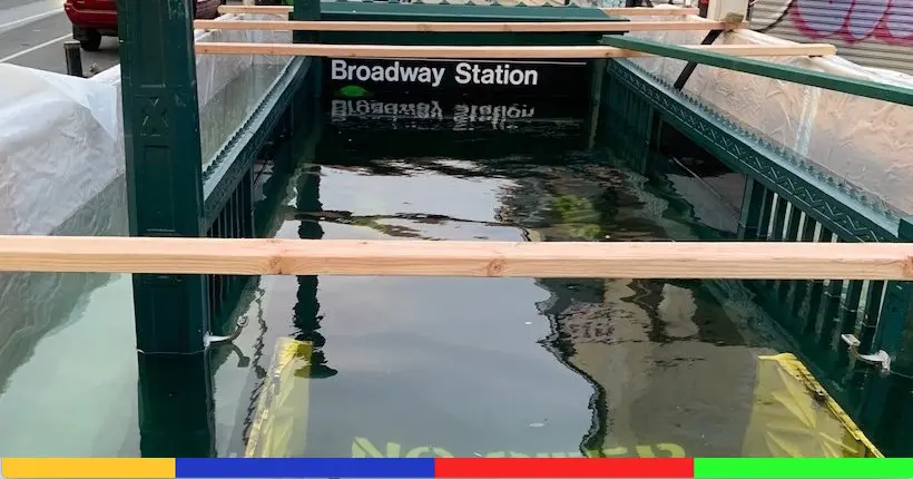 OKLM, New York a volontairement inondé son métro