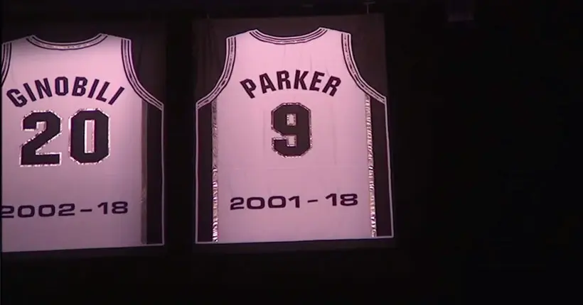 Tony Parker devient le premier joueur français dont le maillot est retiré en NBA