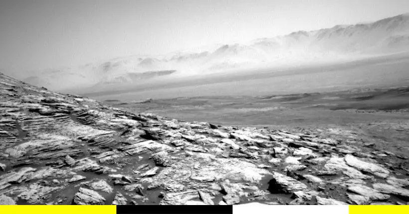 Le robot Curiosity nous livre une nouvelle photo énigmatique du paysage rocheux sur Mars