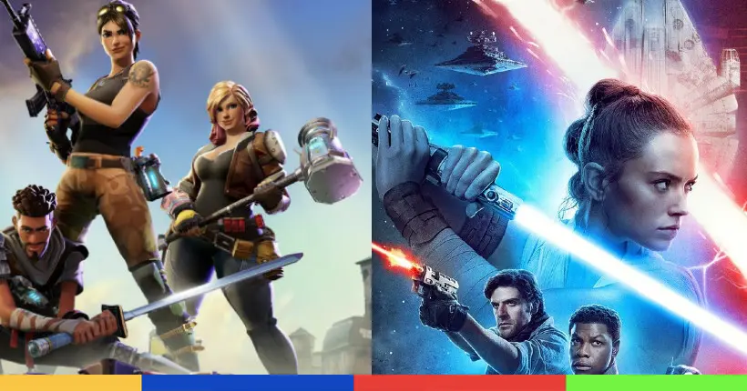 Fornite se transforme en ciné et va diffuser un extrait inédit de Star Wars IX