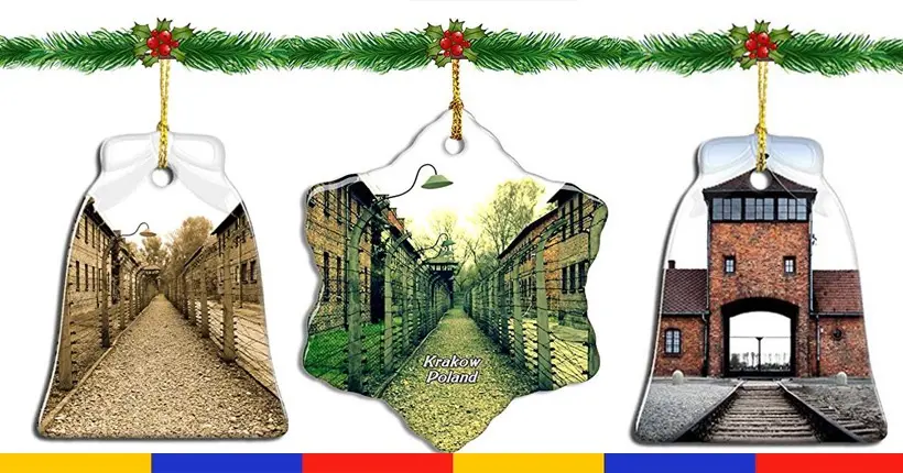 Des décorations de Noël à l’effigie des camps de concentration en vente libre