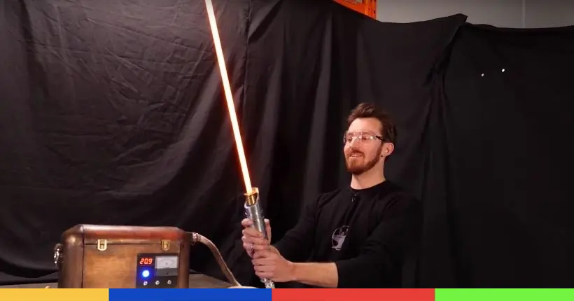 Vidéo : ils ont (presque) fabriqué un sabre laser