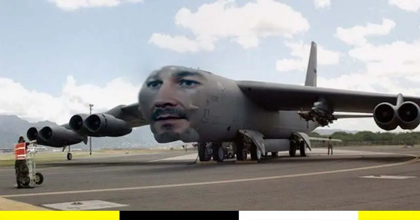 Mais pourquoi l’armée US s’amuse à photoshoper la tête de Shia LaBeouf sur ses avions ?