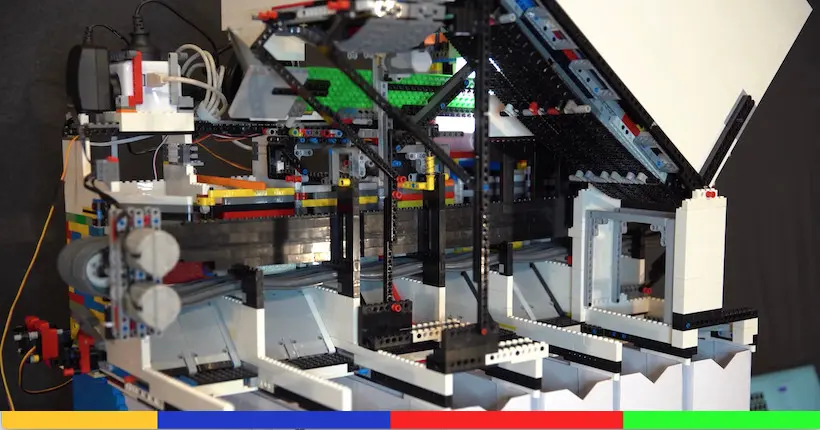 Vidéo : il invente un trieur de Lego, en Lego, saupoudré d’une IA
