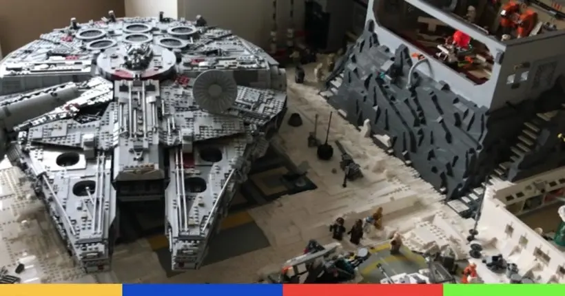 Star Wars : un fan reproduit l’Echo Base de la planète Hoth en Lego