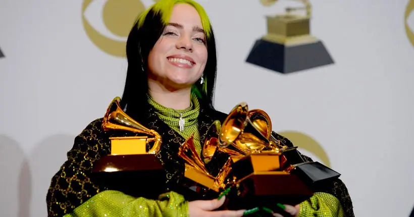 Billie Eilish a marqué l’histoire aux Grammy Awards 2020
