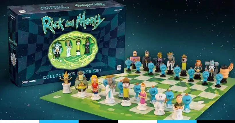 #NEED : le jeu d’échecs customisé pour les fans de Rick and Morty