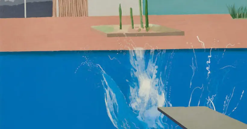 La mise en vente du tableau “Splash” de David Hockney éclabousse le monde de l’art