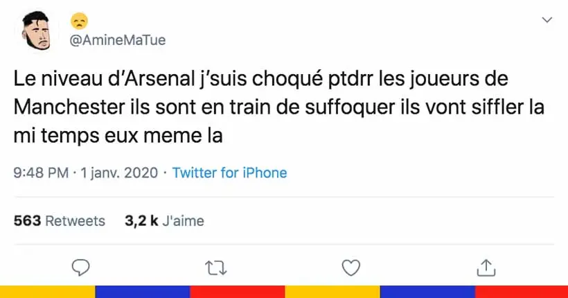 Le grand n’importe quoi des réseaux sociaux, spécial Arsenal-Manchester United