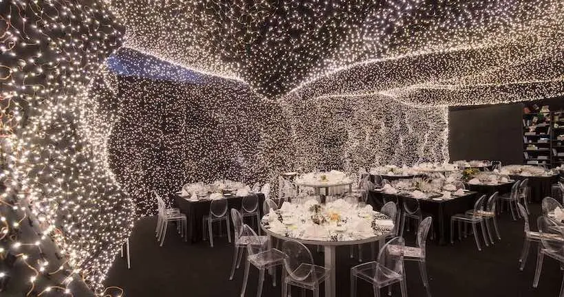 En images : avec ses 250 000 lumières LED, ce resto mexicain a des airs d’Interstellar