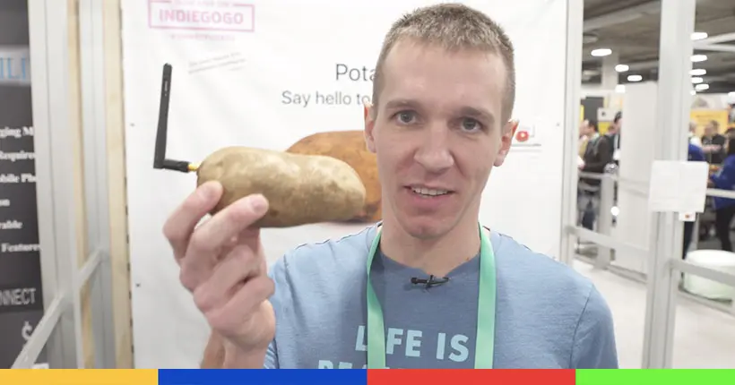 Vidéo : “J’ai créé la première pomme de terre connectée”