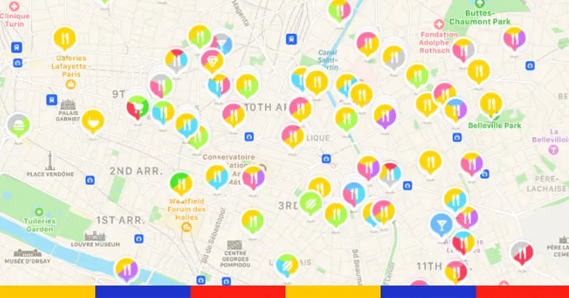 Voici la carte en ligne de nos 300 adresses préférés à Paris (et ailleurs)
