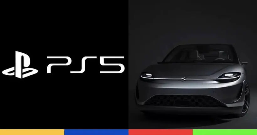 CES : Sony dévoile le logo de la PS5 et sa voiture électrique bourrée de gadgets