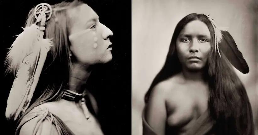 Des portraits d’Amérindiens d’aujourd’hui réalisés avec un procédé photo d’antan