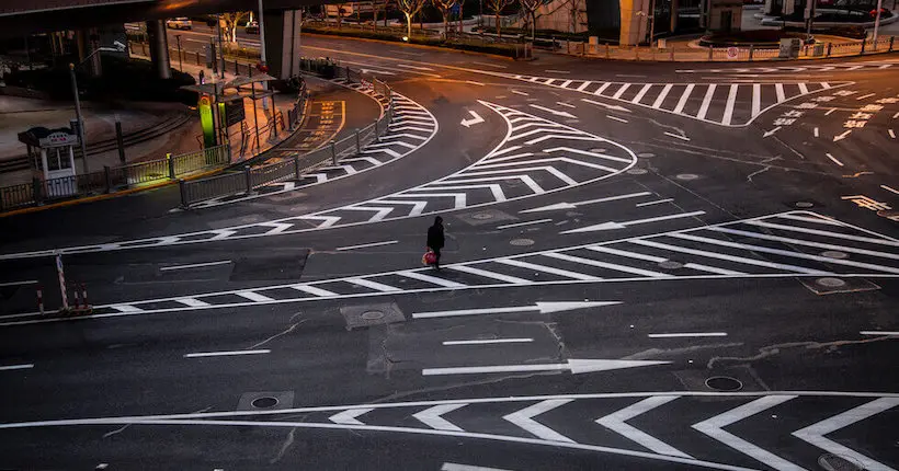 À Shanghai, les rues vidées par le coronavirus immortalisées par la photographe Nicoco