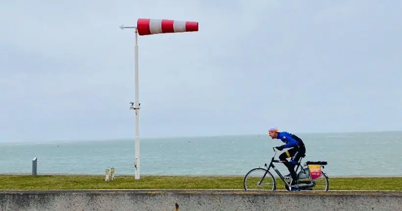 Aux Pays-Bas, une course de vélo contre le vent organisée pendant la tempête Ciara