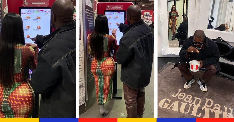 Si vous étiez à Paris, vous auriez pu croiser Kanye West et Kim Kardashian au KFC