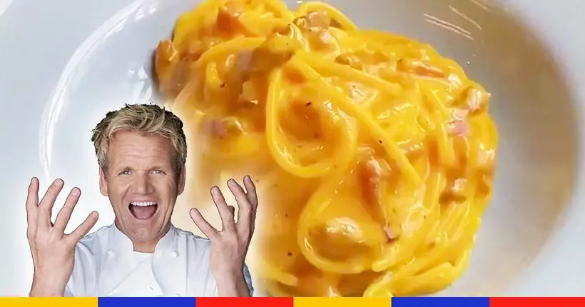 En voulant (trop) bien faire sa carbonara, Gordon Ramsay s’attire les foudres des Italiens