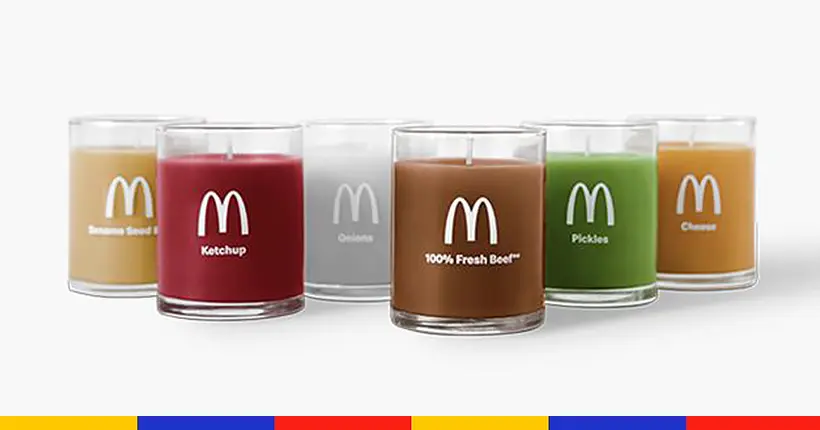 Des bougies pour que ta maison sente le McDo