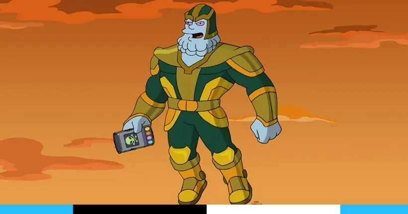 En images : l’épisode épique des Simpson consacré aux Avengers