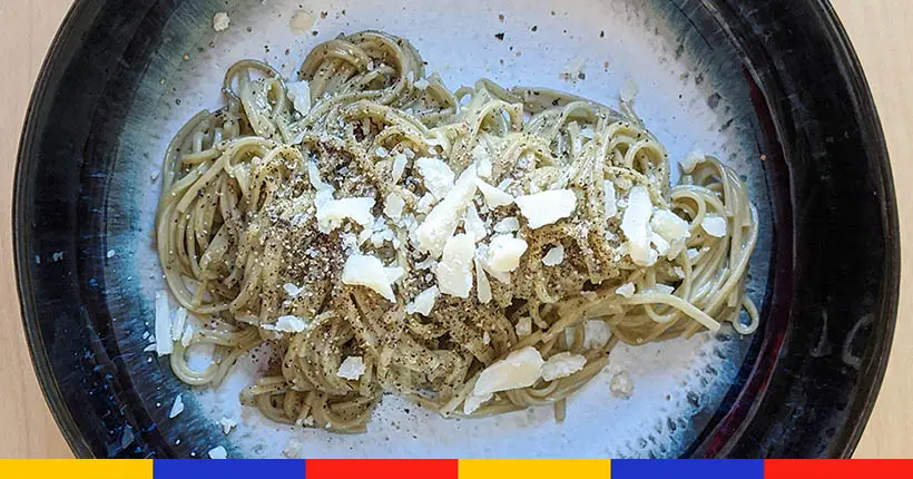 Tuto : nouilles soba façon cacio e pepe