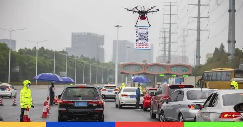 En Espagne, la police utilise des drones pour dire aux gens de rester chez eux