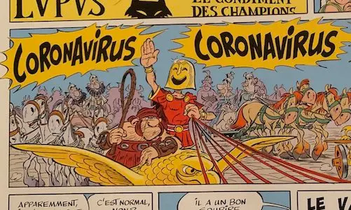 Il y a 3 ans, Astérix et Obélix affrontaient déjà un certain… “Coronavirus”