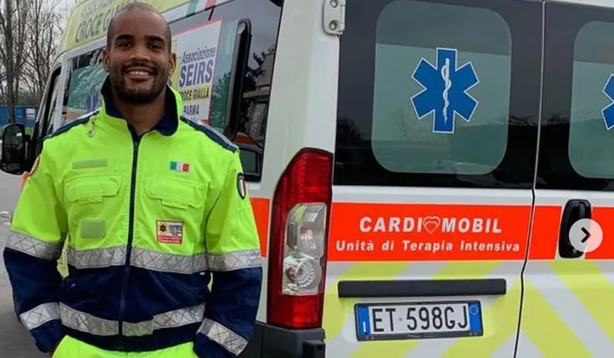 Coronavirus : Maxime Mbanda, de rugbyman à ambulancier volontaire en Italie