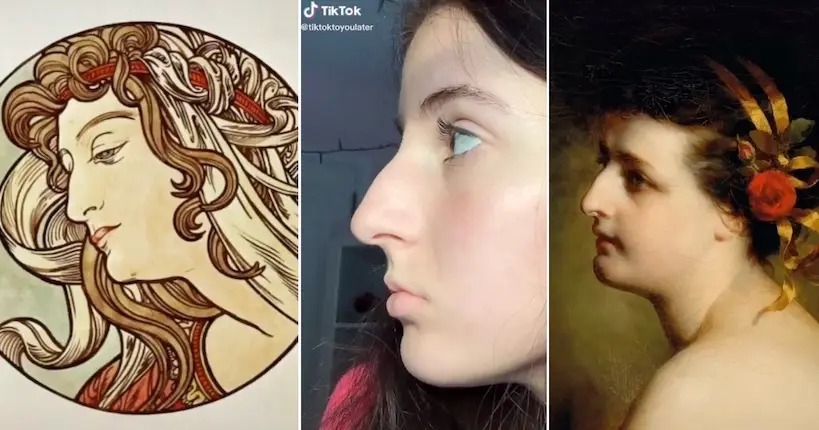 Sur TikTok, des utilisatrices célèbrent leurs complexes en se comparant à des œuvres d’art