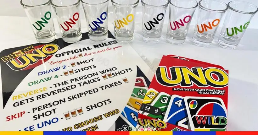 Boire des shots au lieu de piocher : il existe désormais une version alcoolisée du UNO