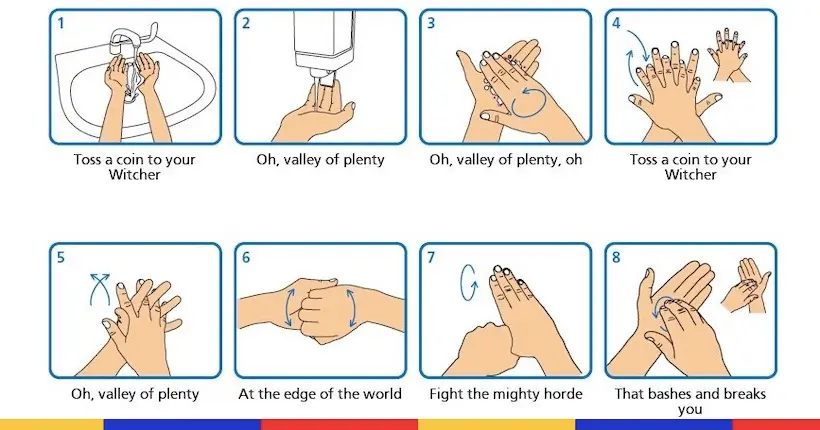 Coronavirus : un générateur pour (bien) se laver les mains sur vos BO préférées