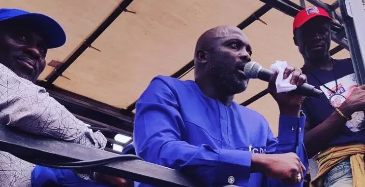 George Weah a fait une chanson pour alerter le Liberia sur les risques du coronavirus