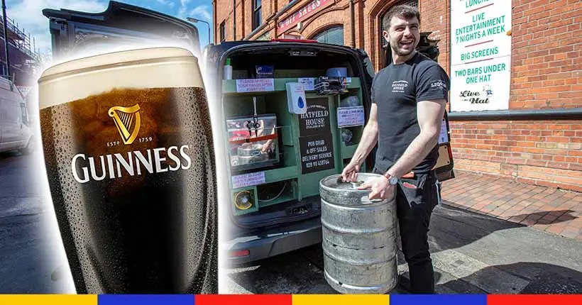 Ce pub irlandais livre des pintes de bière directement sur le pas de votre porte