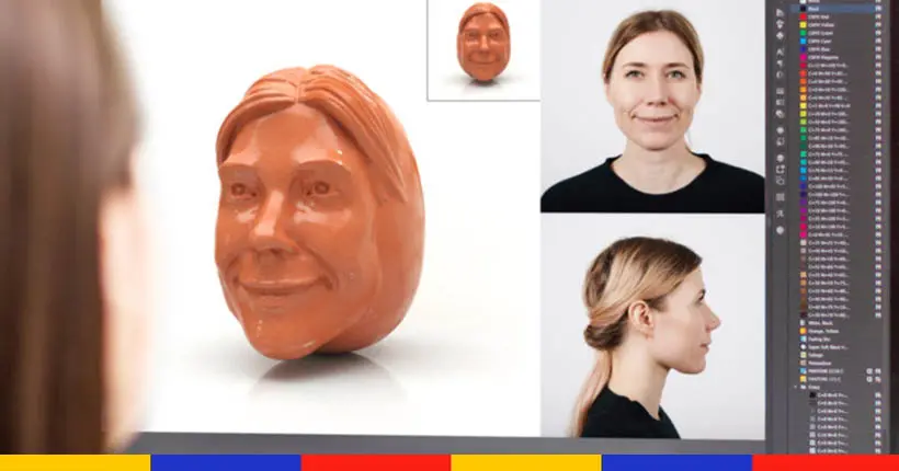 #NEED : un œuf en chocolat avec la tête de tes potes gravée en 3D