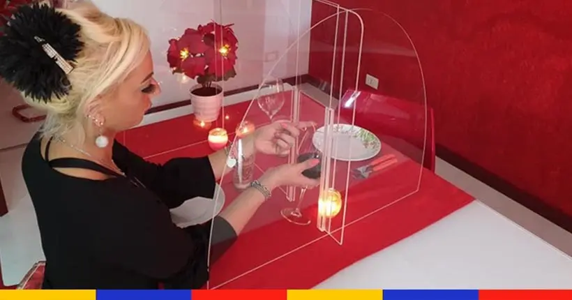 Les cloisons en plexiglas pour restaurants sont une réalité (et même déjà en vente)