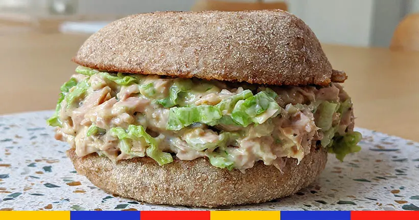 Tuto : petit sandwich au thon, anchois et câpres