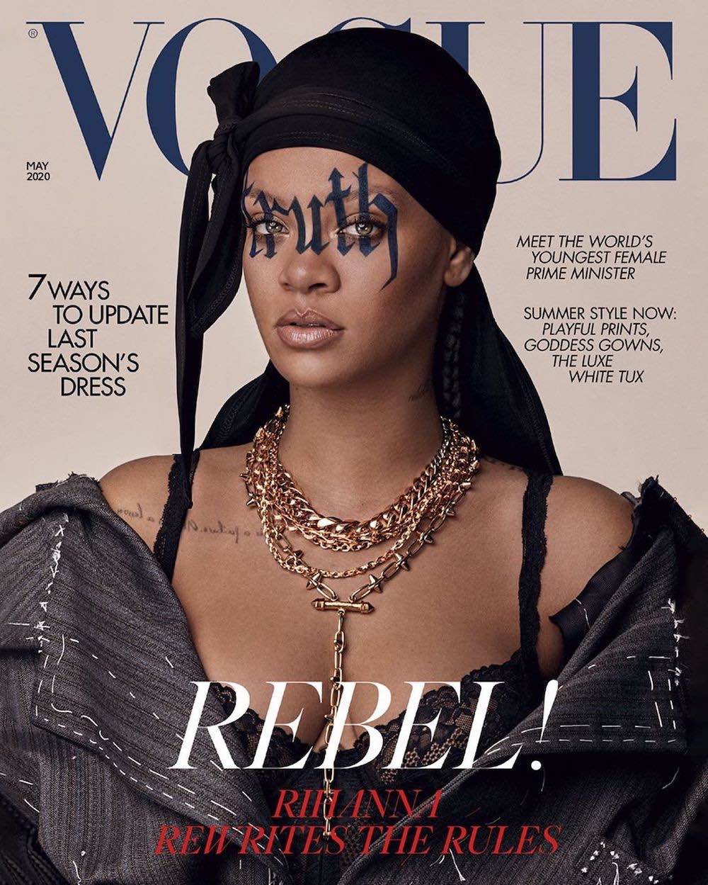 Pourquoi la dernière couverture du Vogue britannique avec Rihanna