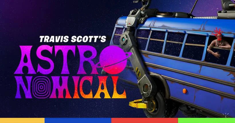 Le rappeur Travis Scott va lâcher un concert virtuel dans Fortnite