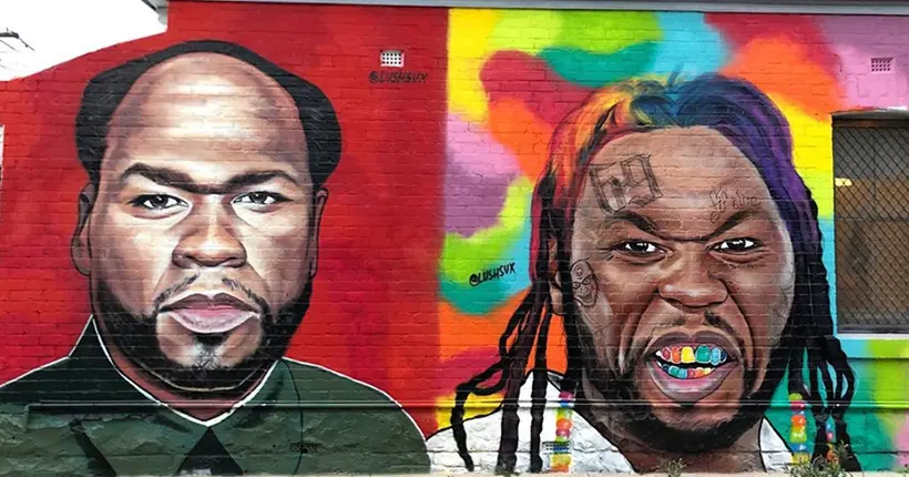 50 Cent est le sujet de graffitis parodiques en Australie et c’est hilarant